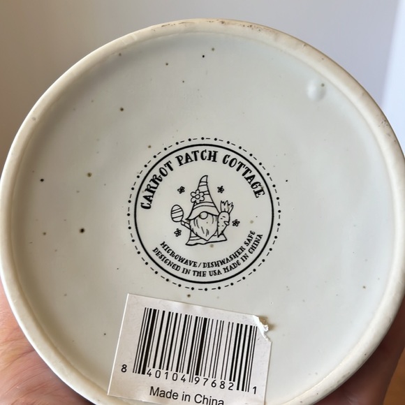 Carrot Patch Cottage Easter Mug gnome eggs - Picture 4 of 5